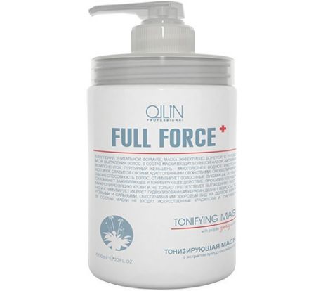Ollin Professional FULL FORCE Шампунь тонизирующий с экстрактом пурпурного женшеня