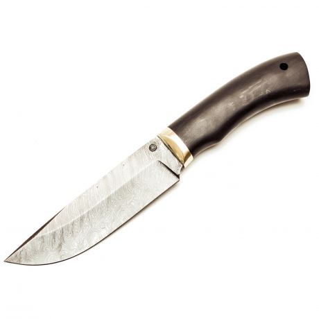 нож Охотник из дамасской стали