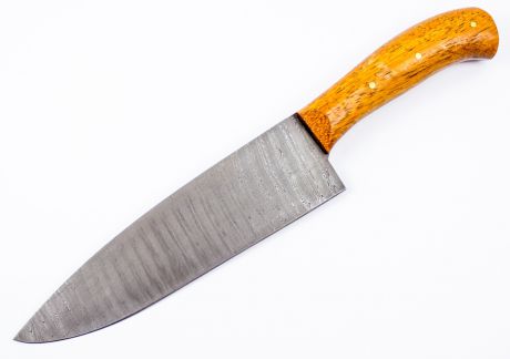 Нож кухонный Шеф, дамаск