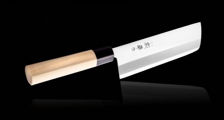 Нож для нарезки овощей Narihira 160 мм, сталь AUS-8, рукоять дерево
