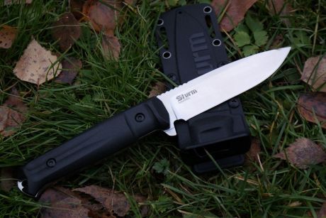 Тактический нож Sturm AUS-8 S Black, Кизляр