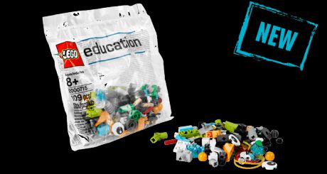 Комплект запасных частей для наборов LEGO Education Wedo 2.0, 109 деталей