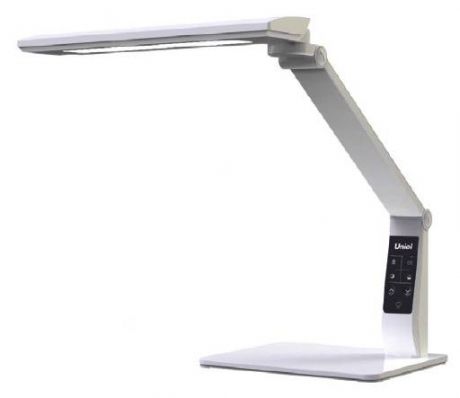 Настольная лампа Uniel (07520) TLD-508 White/LED/840Lm/4COLOR/Dimer/USB