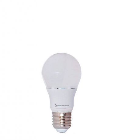 Лампа светодиодная E27 7W 4000K груша матовая LH-7A55-E27-840 L177