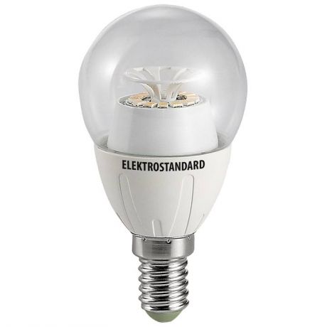Лампа светодиодная Classic 14SMD E14 5W 6500K шар прозрачный 4690389054747