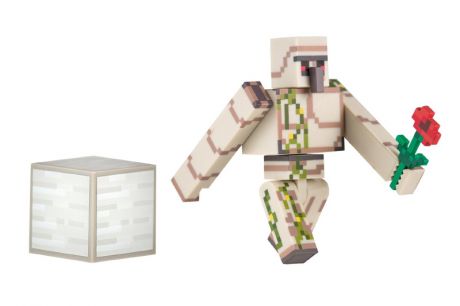 Фигурка Minecraft Iron Golem с аксессуарами (6 см)