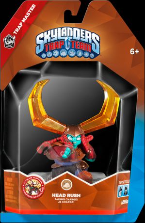 Skylanders Trap Team. Интерактивная фигурка. Мастер ловушек Head Rush (стихия Earth)