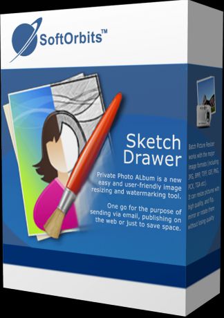 SoftOrbits Sketch Drawer (Создание эффекта рисунка из фото) (Цифровая версия)