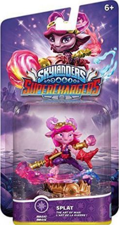 Skylanders SuperChargers. Интерактивная фигурка. Суперзаряд. Splat (стихия Magic)