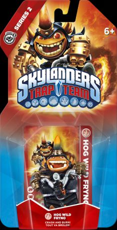 Skylanders Trap Team. Интерактивная фигурка Hog Wild Fryno (стихия Fire)
