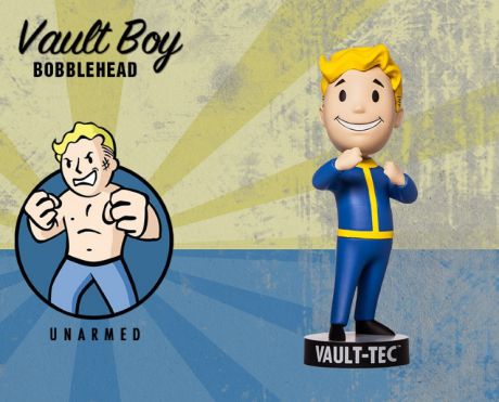 Фигурка Fallout 4. Vault Boy. 111 Bobbleheads. Series Two. Unarmed (13 см)