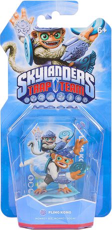 Skylanders Trap Team. Интерактивная фигурка Fling Kong (стихия Air)