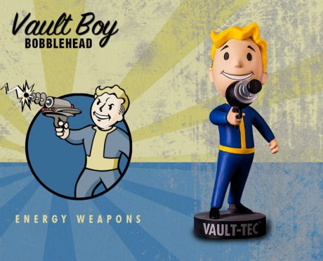 Фигурка Fallout Vault Boy. 111 Bobbleheads. Series One. Energy Weapons (13 см)