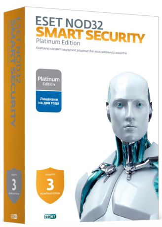 ESET NOD32 Smart Security (3 ПК, 2 года) (Цифровая версия)