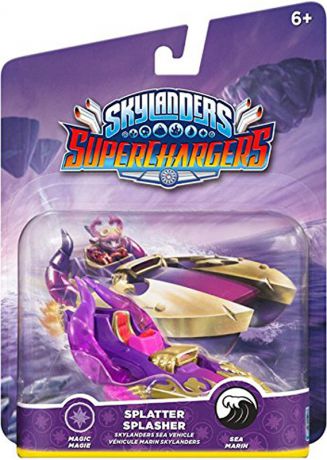 Skylanders SuperChargers. Интерактивная фигурка. Машины. Splatter Splasher (стихия Magic)