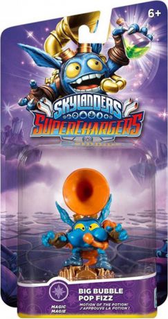 Skylanders SuperChargers. Интерактивная фигурка. Суперзаряд. Big Bubble Pop Fizz (стихия Magic)