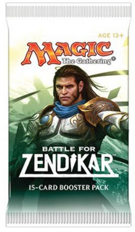 Magic: The Gathering. Битва за Зендикар. Бустер из 16 карт