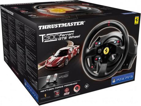 Гоночный руль Thrustmaster T300 Ferrari GTE EU Version для PS4 / PS3 / PC