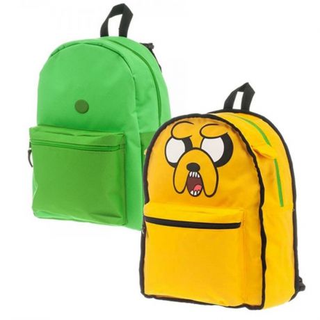 Рюкзак Adventure Time. Finn's Bag & Jake Reversible