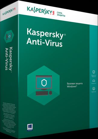 Kaspersky Anti-Virus Russian Edition. Продление (2 ПК, 1 год) (Цифровая версия)