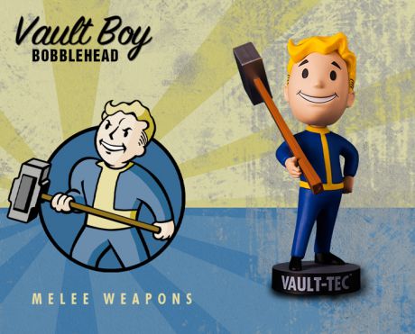 Фигурка Fallout Vault Boy. 111 Bobbleheads. Series One. Melee Weapons (13 см)