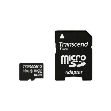 Transcend Transcend Premium microSDHC microSDHC, 16Гб, Class 10