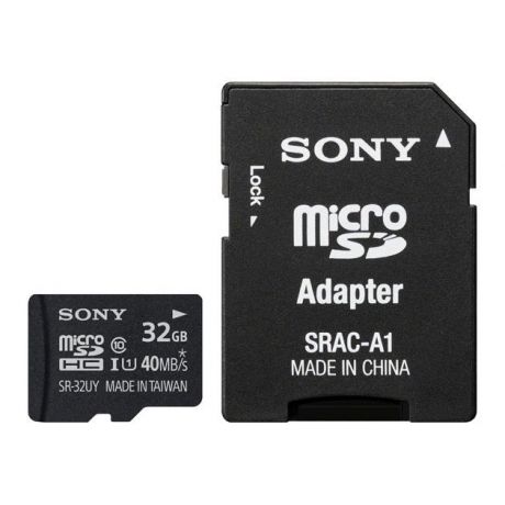 Sony Sony SR32UYA microSDHC, 32Гб, Class 10