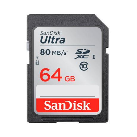 Sandisk Sandisk SDSDUNC-064G-GN6IN SDXC, 64Гб, Class 10