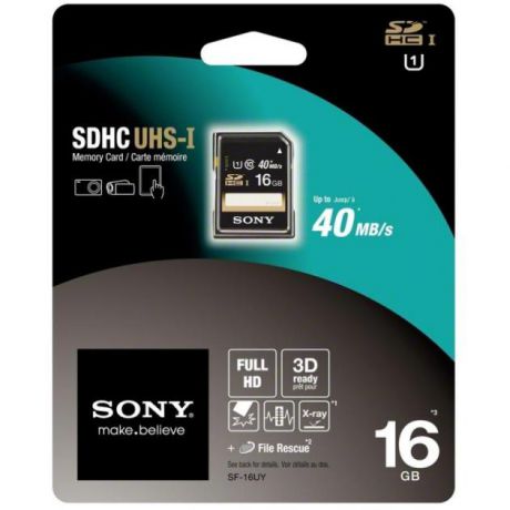 Sony Sony microSDHC SDHC, 16Гб, Class 10