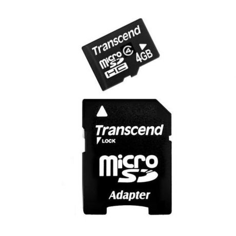 Transcend Transcend TS32GUSDHC4 microSDHC, 32Гб, Class 4