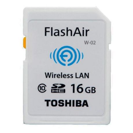 Toshiba Toshiba FlashAir W-03 SDHC, 16Гб, Class 10