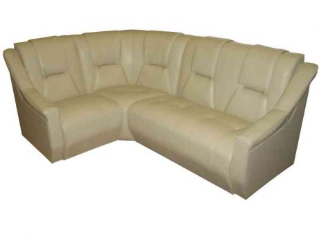 Модульный угловой диван "Альфа" с комплектом крепежей