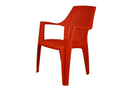 Кресло "Гарден" (ИжПласт) красное