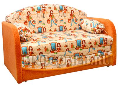 Детский диван "Димочка" в велюре Невада 400