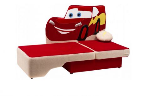 Детский диван "Машинка Молния"