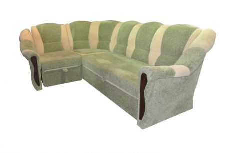 Угловой диван-кровать "Мираж" в наличии в ткани джинара 619 и 511