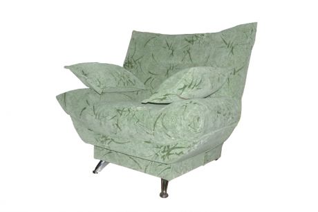 Кресло для отдыха "Хилтон" в наличии в цвете леда 108 (флок)