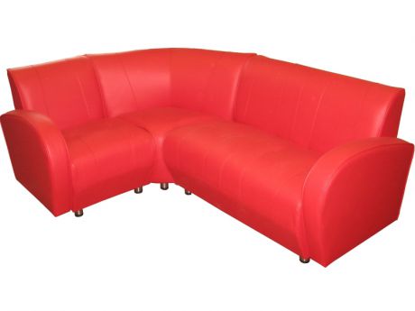Модульный угловой диван "Альфа люкс" с комплектом крепежей