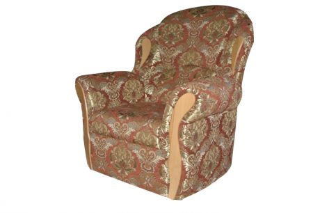 Кресло для отдыха "Миланта" в наличии в ткани Дарси терракот