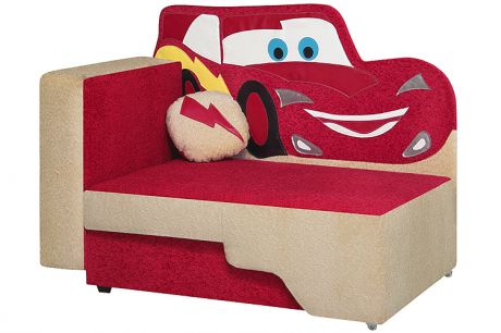 Детский диван "Машинка Молния"