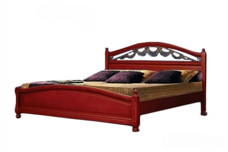 Кровать "Вилия" с художественной ковкой