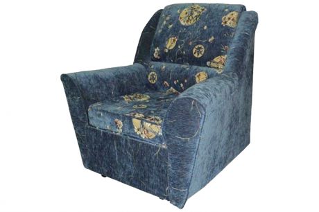 Кресло-кровать Блюз 6-2  в шенилле Малина