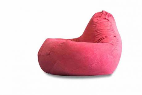 Кресло Мешок XL "Замша" Розовое