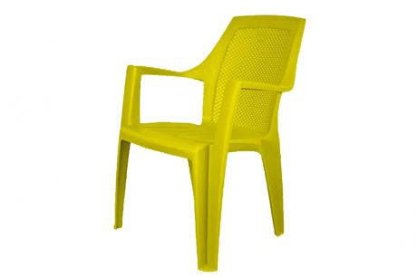 Кресло "Гарден" (ИжПласт) желтое