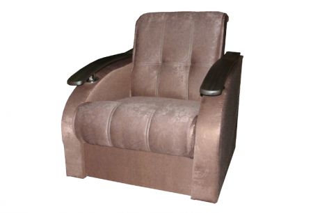 Кресло для отдыха "Тополек" в наличии в тканях пуфф 04 и пуфф ком 04