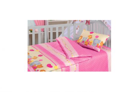 Комплект постельного белья Облачко в детскую кроватку "День Рождения"