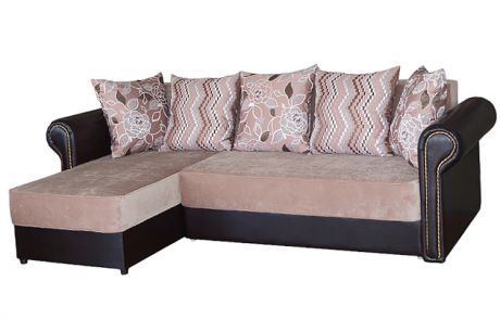 Угловой диван "Букингем" в наличии в тканях джой натур и остин амбер и бриллиант 1000