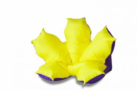 Кресло Цветок Желто-фиолетовый