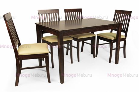 Обеденная группа "Мали венге" (стол + 4 стула)