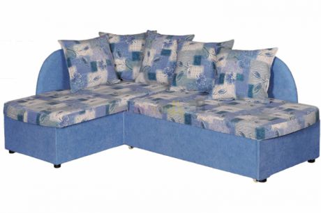 Угловой диван "Арина" готовый дизайн от поставщика в тканях дима 30142-6001 и дима 30143/6001